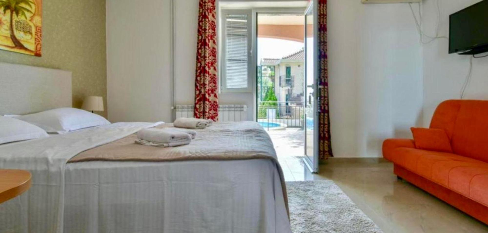 Apartments Kentera Lux Sveti Stefan Exterior foto