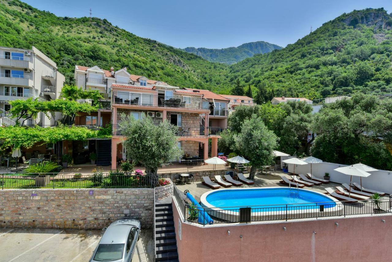 Apartments Kentera Lux Sveti Stefan Exterior foto