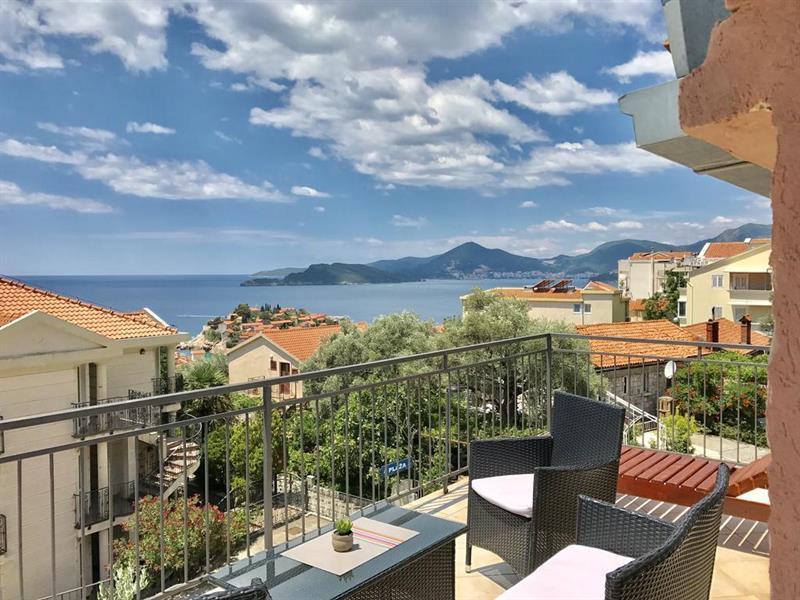 Apartments Kentera Lux Sveti Stefan Exterior foto