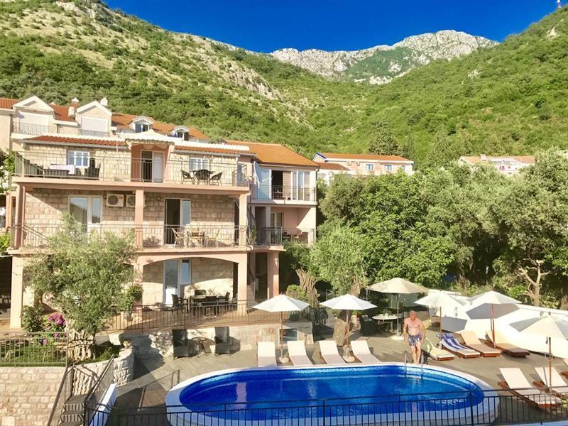 Apartments Kentera Lux Sveti Stefan Exterior foto